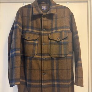 Pendleton Brown Plaid Men's Jacket